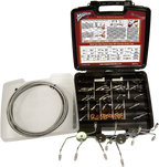 MAGNUM SHIELDING BYO® Build-Your-Own Brake Line Master Kit - BYO Brake Kit Master / Black 1742-0416