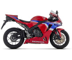 71971AKN + 71784MI Arrow Indy Race full system Exhaust Aluminum Dark for Honda CBR600RR 24-25