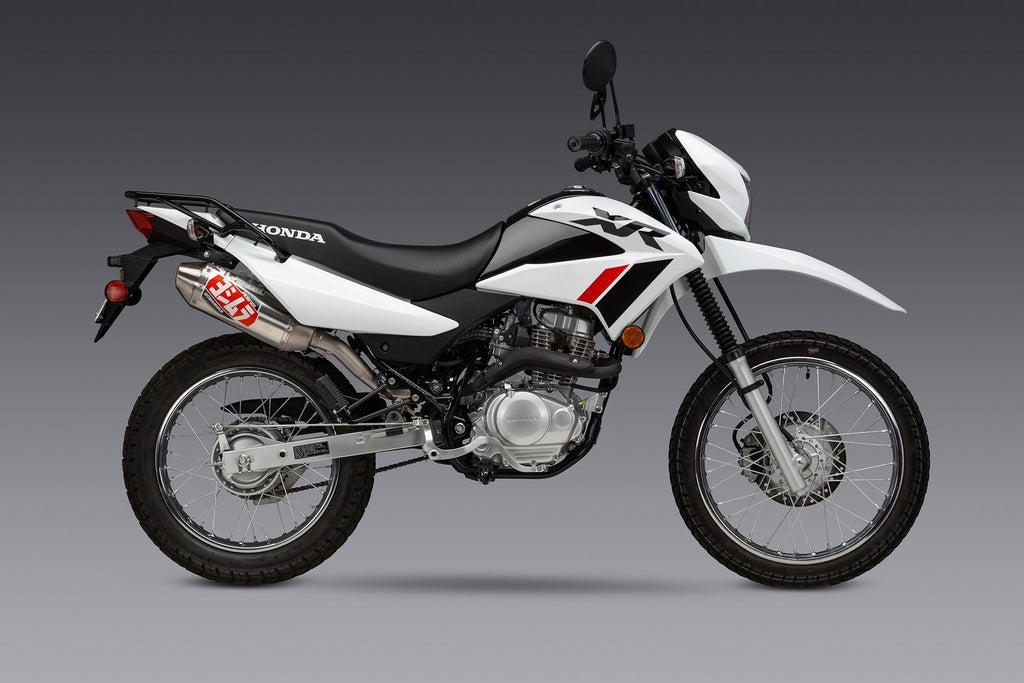 Yoshimura XR150L 23-26 Enduro RS-2 Stainless Slip-On Exhaust, w/ Aluminum Muffler