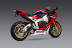 Yoshimura CBR1000RR/SP/SP2 17-26 AT2 Stainless Slip-On Exhaust, w/ Stainless Muffler