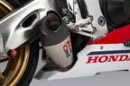 Yoshimura CBR1000RR/SP/SP2 17-26 AT2 Stainless Slip-On Exhaust, w/ Stainless Muffler