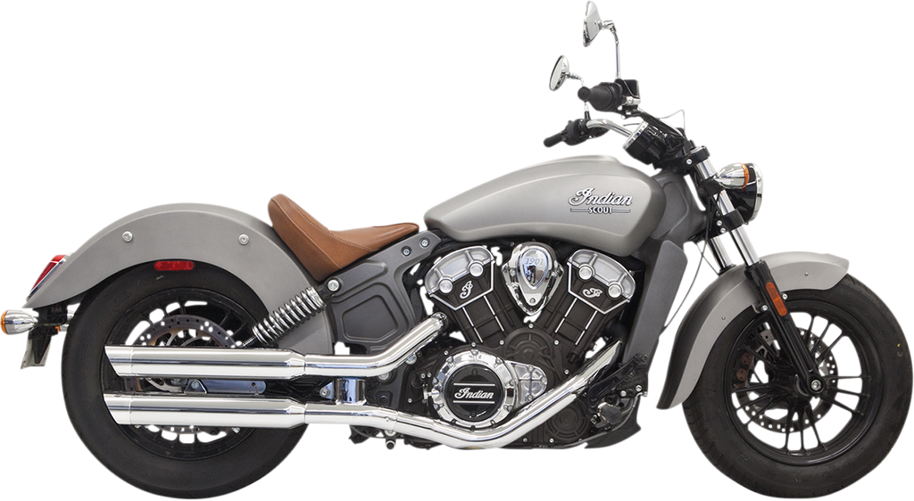 3" Mufflers - Chrome - Scout