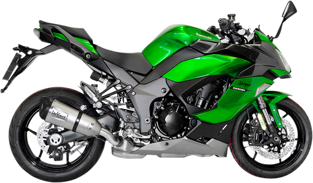 LeoVince Factory S Slip-On Muffler - Titanium - Kawasaki Ninja 1000 SX 14337STU 2020-2026