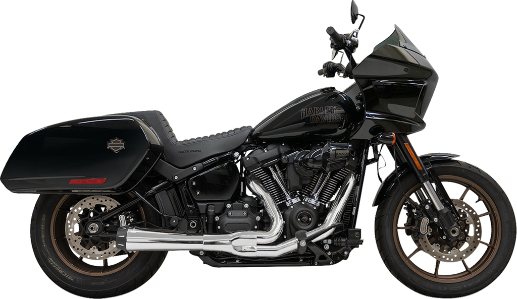 2-into-1 Road Rage III Exhaust System - 49-State - Chrome