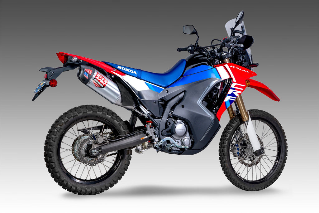 Yoshimura CRF300L/Rally 21-26 Race RS-12 Stainless Full Exhaust, w/ Stainless Muffler