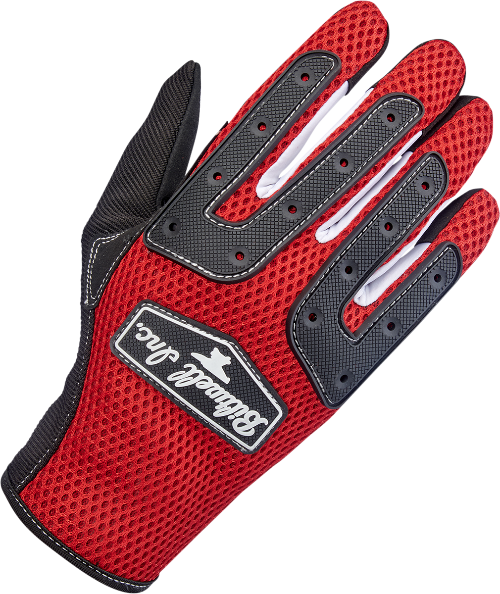 BILTWELL Anza Gloves - Red / Medium 3301-4167