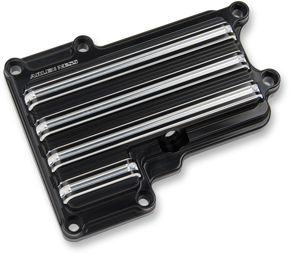 ARLEN NESS 10-Gauge Transmission Top Cover - BlackMachined / '06-'17 Harley-Davidson 1105-0112