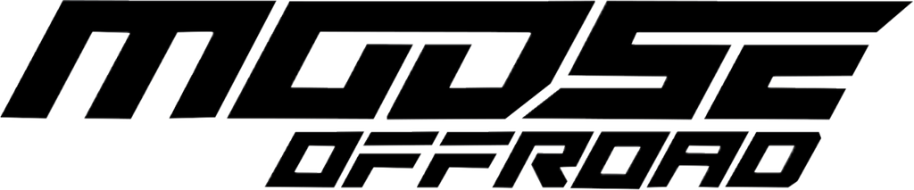 MOOSE OFFROAD Moose Decal - Decal / Moose Corporate Stacked / Black / 10 Pack 4320-2633