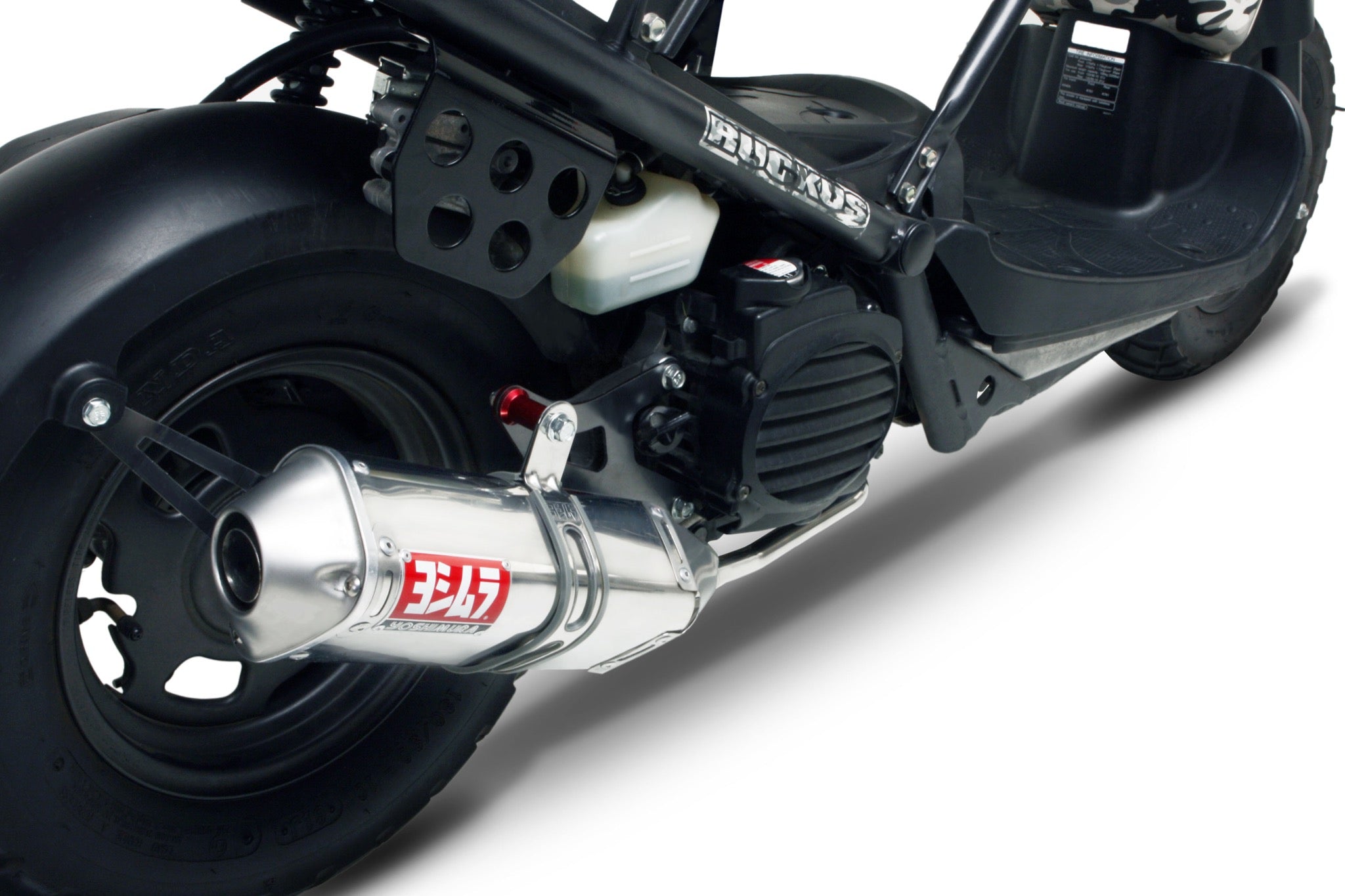 Yoshimura Ruckus/zoomer 03-25 Race TRC Stainless Full Exhaust, w/ Stainless Muffler