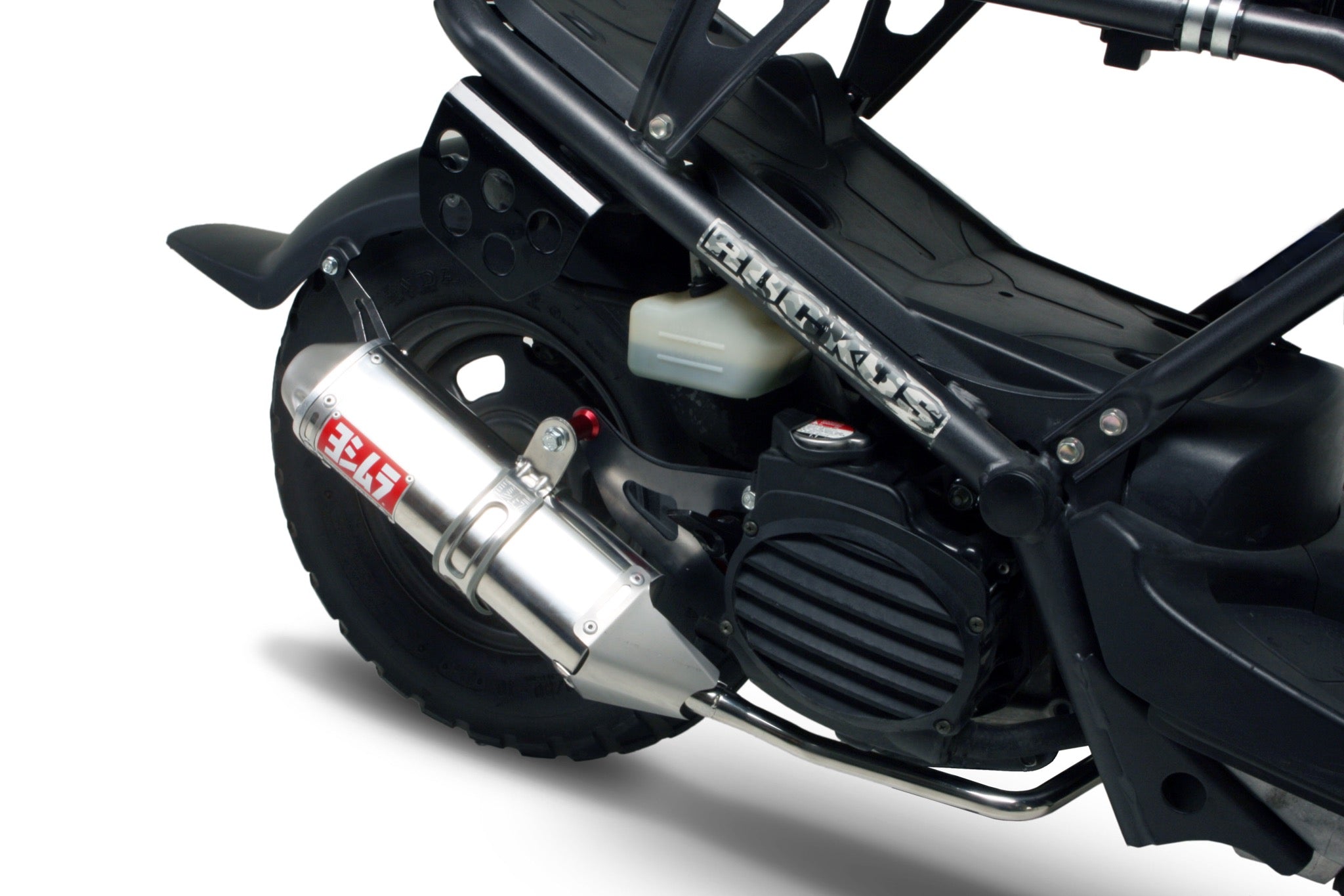 Yoshimura Ruckus/zoomer 03-25 Race TRC Stainless Full Exhaust, w/ Stainless Muffler