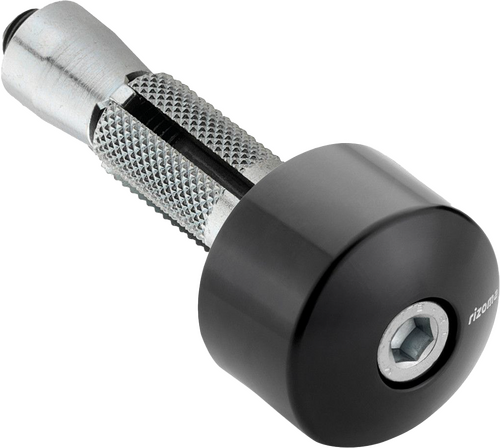 Rizoma Reverse Retro Bar End Mounting Kit - Universal Mirror Adapter Mirrors Black - MA434B