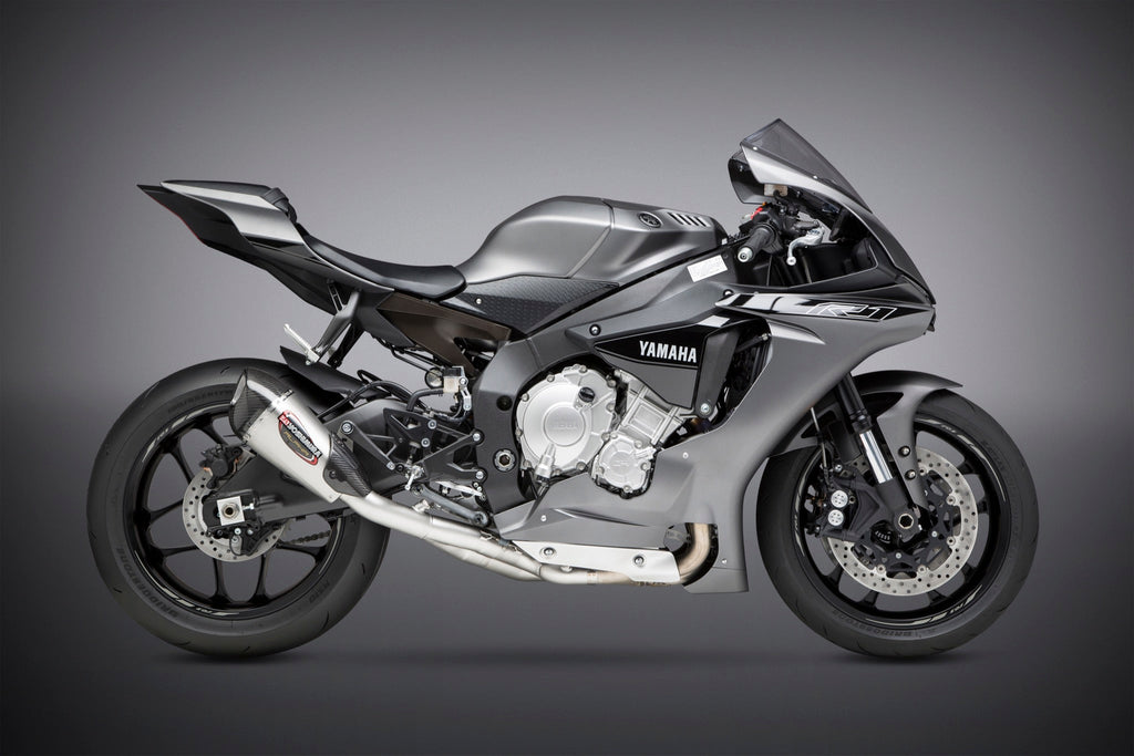 Yoshimura YZF-R1/M/S 15-25 Race Alpha T Stainless 3/4 Exhaust, w/ Stainless Muffler
