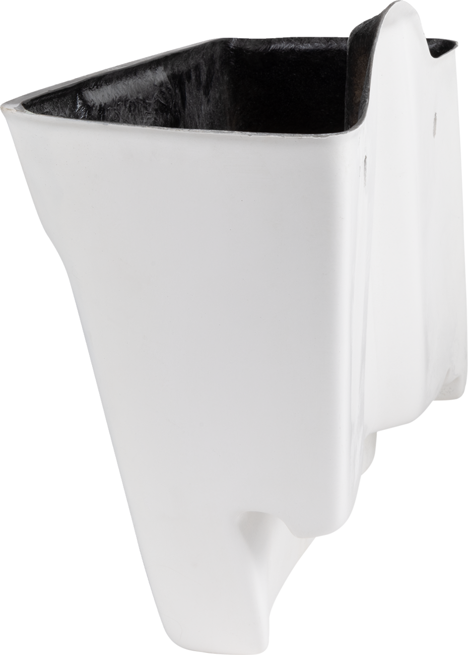 CYCLE VISIONS Saddlebag - with Exhaust Cut-out / Left 3501-0544