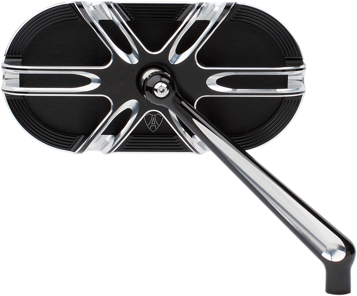 ARLEN NESS Mirror - Side View / Caged Series/Deep Cut / Black / Right 0640-1207