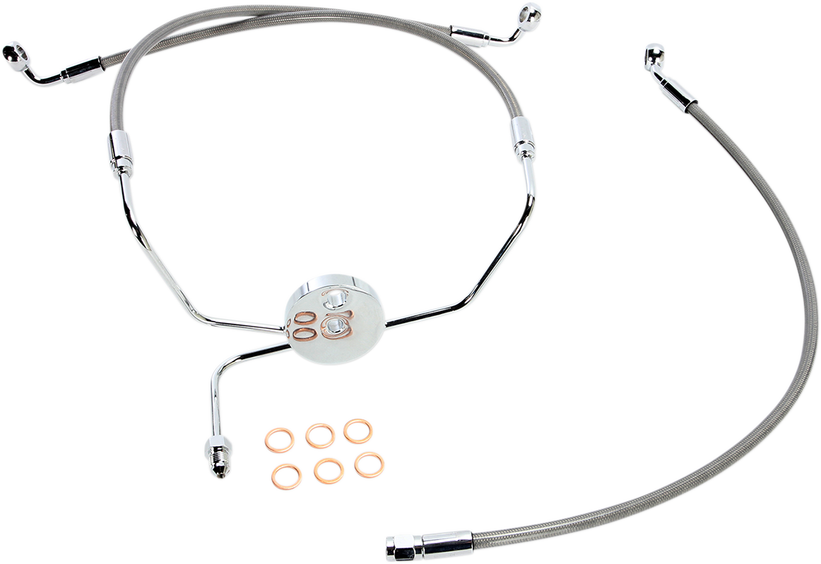 MAGNUM SHIELDING XR Stainless Extreme Response Front Brakeline Kit