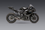 Yoshimura FZ/MT-07 15-26 / XSR700 18-26 / R7 22-26 Race R-77 Stainless Full Exhaust, w/ CF Muffler