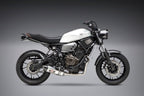 Yoshimura FZ/MT-07 15-26 / XSR700 18-26 / R7 22-26 Race R-77 Stainless Full Exhaust, w/ Stainless Muffler