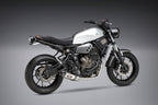 Yoshimura FZ/MT-07 15-26 / XSR700 18-26 / R7 22-26 Race R-77 Stainless Full Exhaust, w/ Stainless Muffler