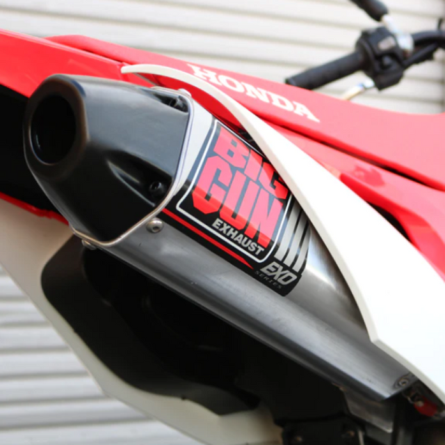 13-14552 Big Gun 19-23 Honda CRF 450X EXO Aluminum Slip On Exhaust