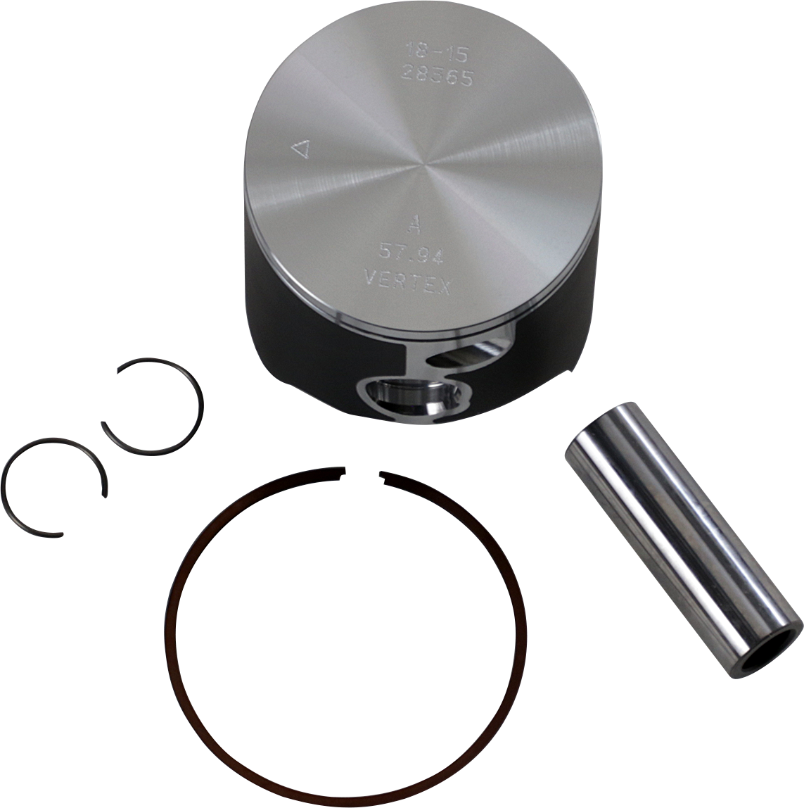VERTEX Piston Kit Forged Replica for 2-Stroke - Piston Kit / 78.96 mm / Husqvarna TC/TE 250 0910-2566
