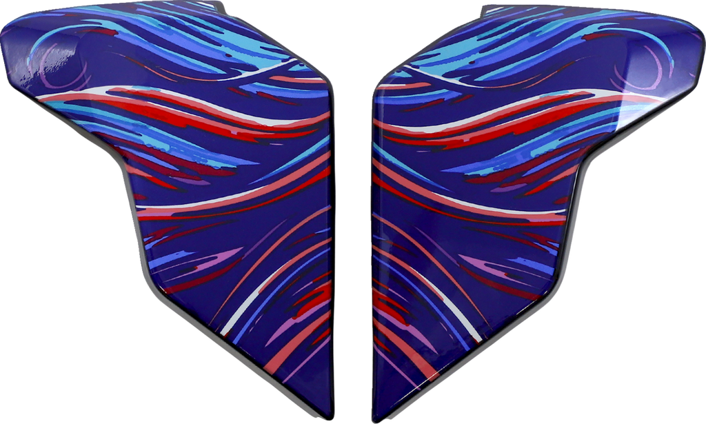 ICON Airflite™ Helmet Side Plates — El Centro - Airflite™ Side Plates / El Centro / Blue 0133-1271
