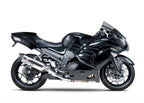 Yoshimura ZX-14R 12-25 Race R-77 Stainless Slip-On Exhaust, w/ Stainless Mufflers