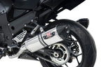 Yoshimura ZX-14R 12-25 Race R-77 Stainless Slip-On Exhaust, w/ Stainless Mufflers