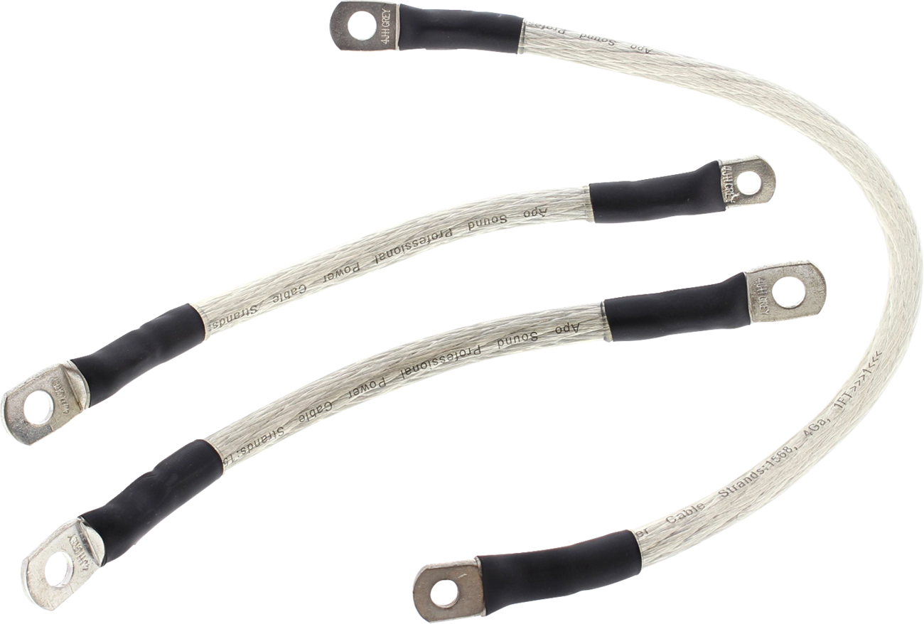 ALL BALLS Battery Cable Kit - Clear 2113-1001