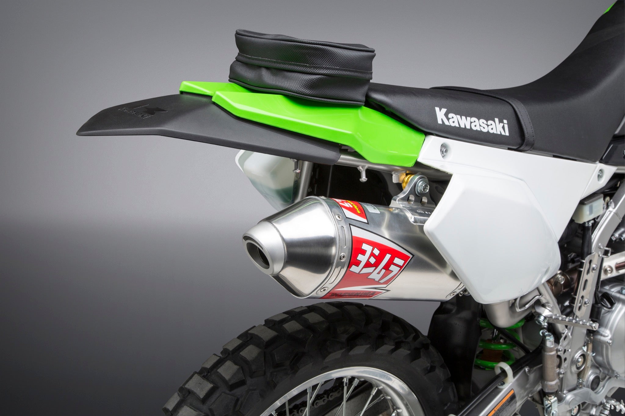 Yoshimura KLX250S/SF 09-20 / KLX300S/SM 21-26 Race RS-2 Stainless Slip-On Exhaust, w/ Alum