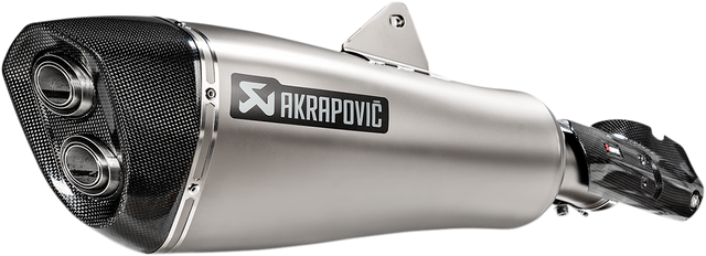 AKRAPOVIC Titanium Muffler - R1250RT S-B12SO21-HALAGT - BMW R1250RT 2019-2024