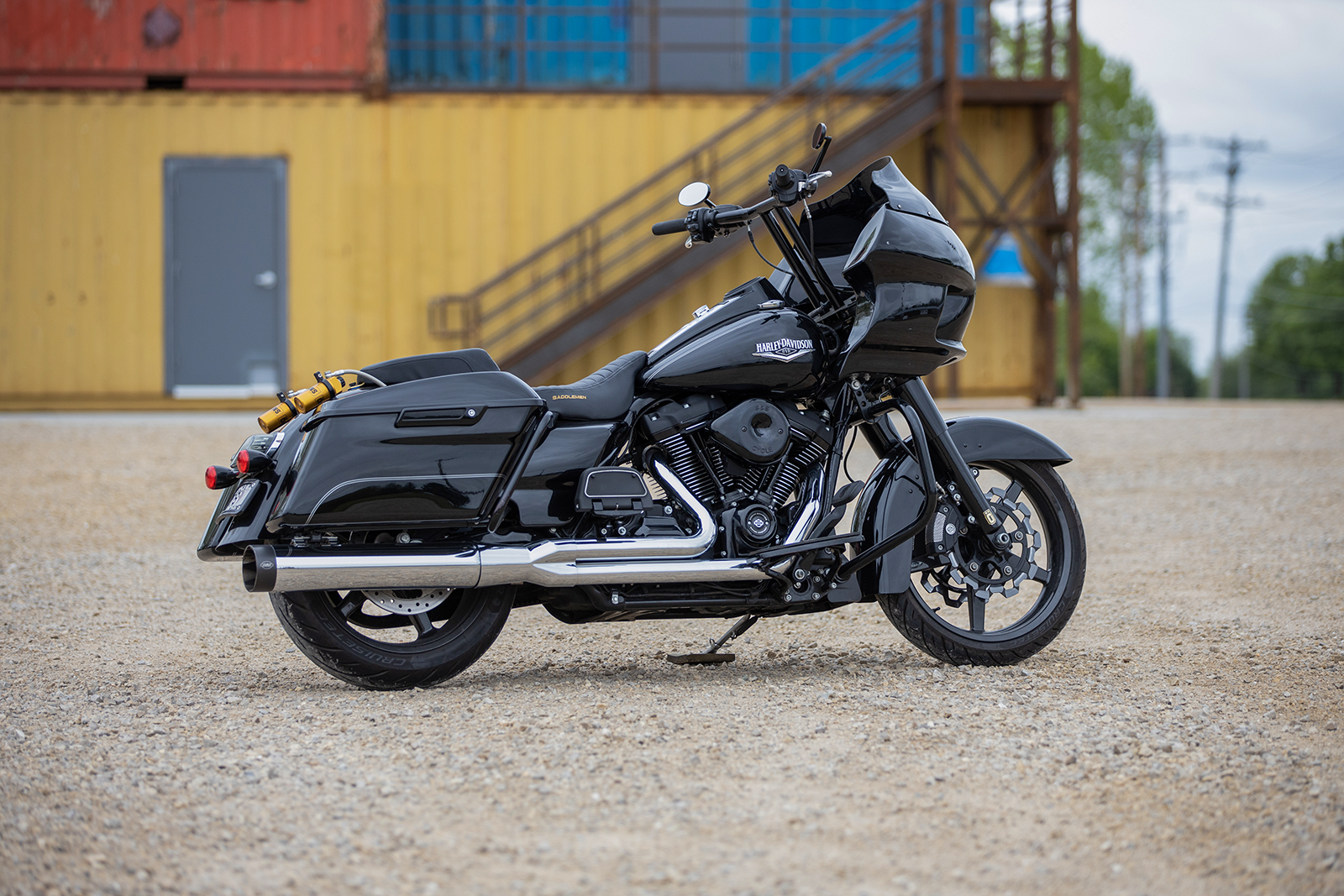 2-into-1 Exhaust for '95-'16 FL - Chrome