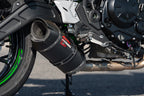Yoshimura Ninja/z 650 17-26 Race AT2 Stainless Full Exhaust, w/ Carbon Fiber Muffler