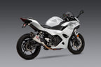 Yoshimura Ninja 500/400 / Z500/400 18-26 AT2 Stainless Slip-On Exhaust, w/ Stainless Muffler
