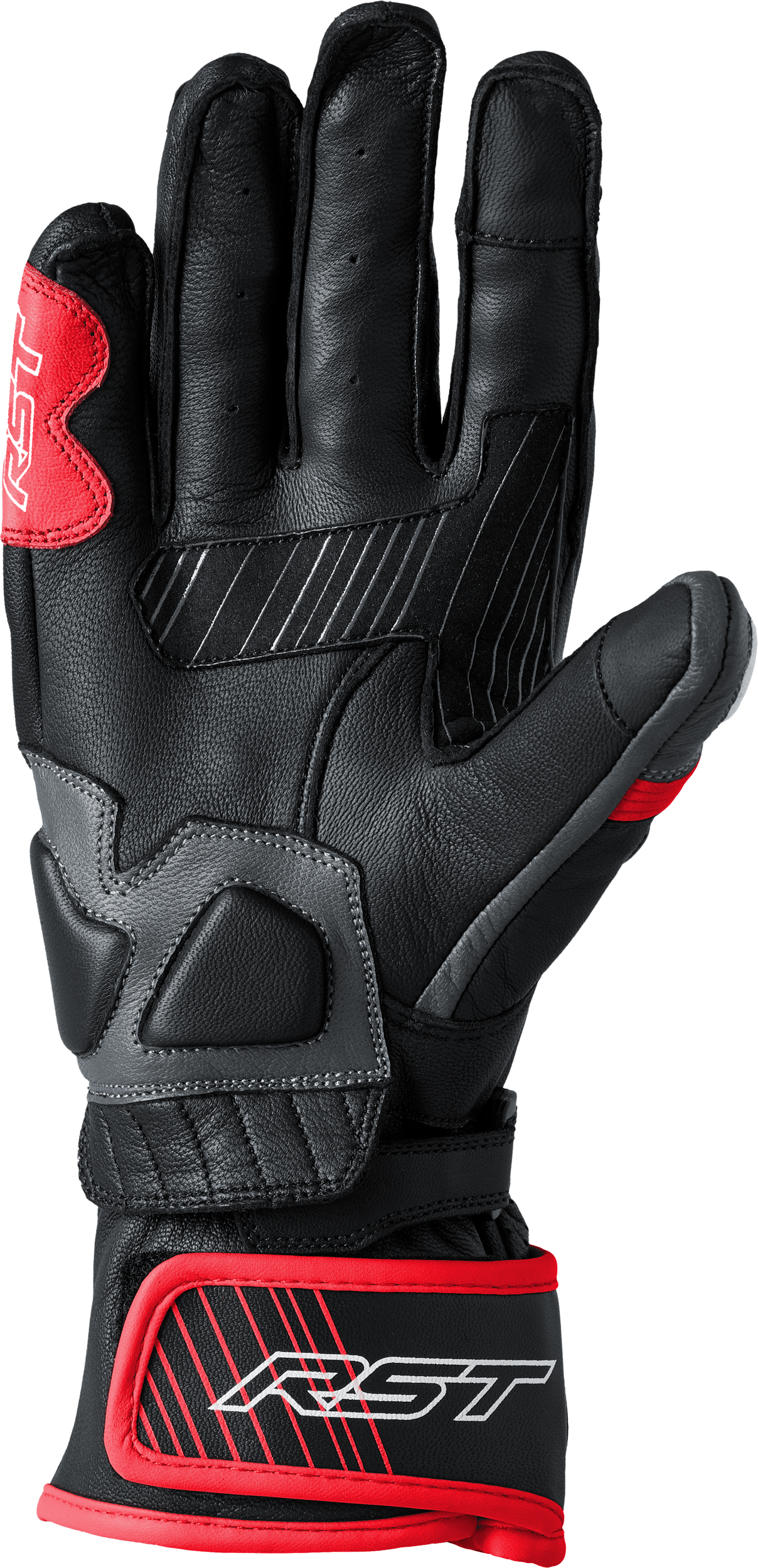 RST Fulcrum CE Men's Glove - Grey / Black / White - View 5