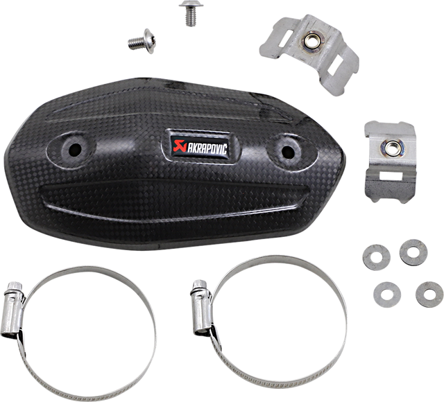 Akrapovic Heat Shield - Carbon Fiber