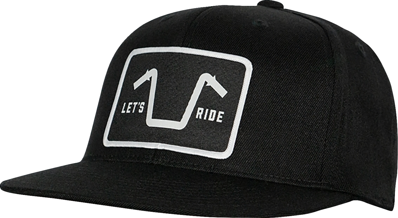 AMERICAN BIKER Handlebar Society Flexfit® Flatbrim Hat