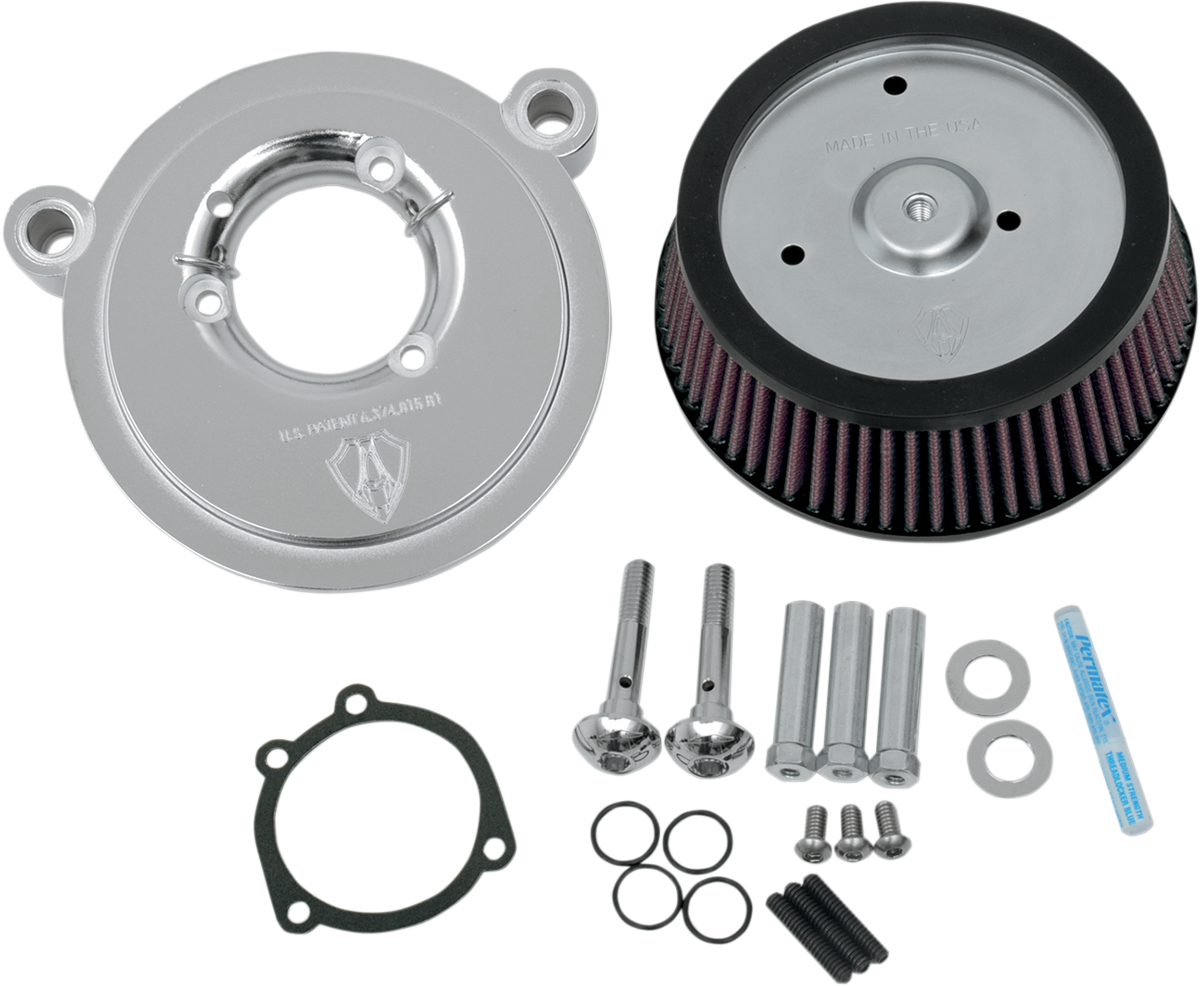 ARLEN NESS Big Sucker™ Air Filter Kit - Chrome / Stage I 1010-0181