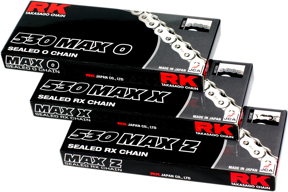 RK 530 Max X - Drive Chain - 120 Links - Yellow 530MAXX-120-YY