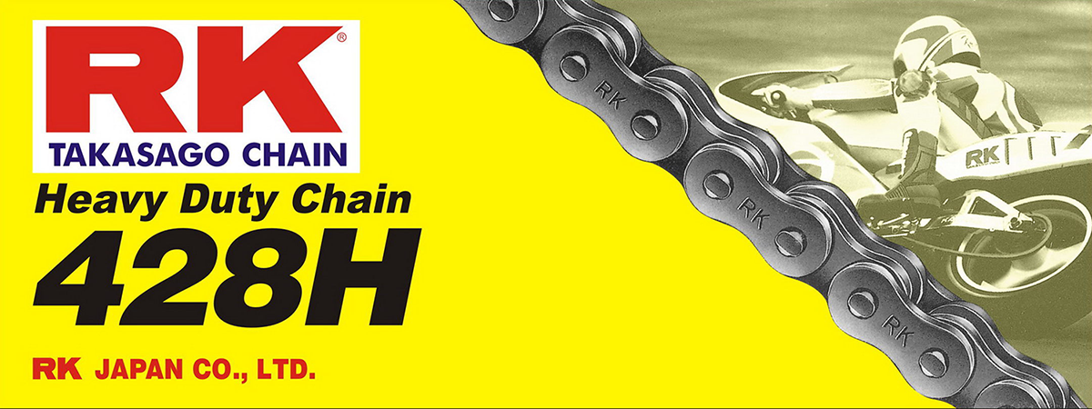 RK M428 - Standard Chain - 126 Links M428-126