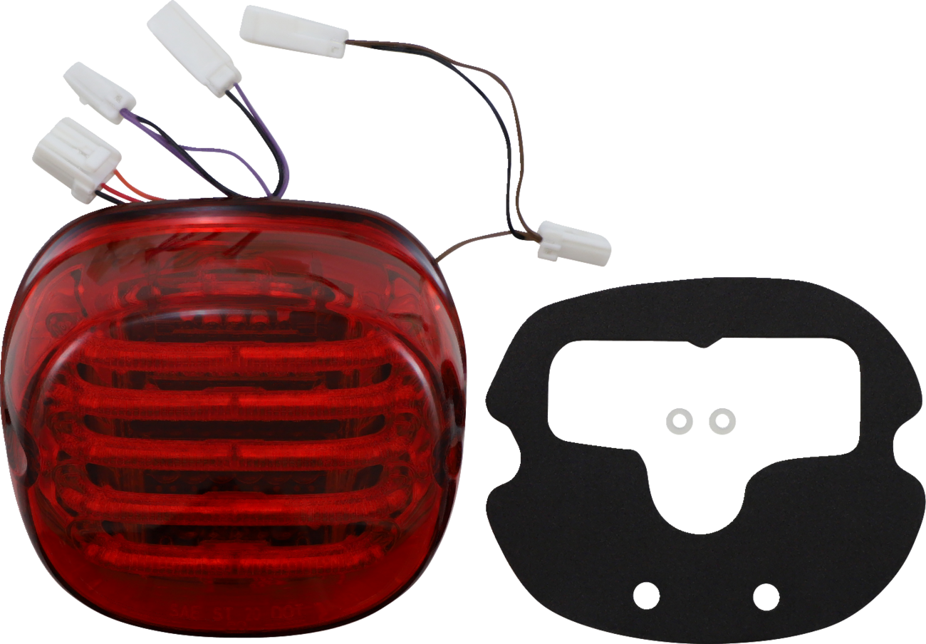 CUSTOM DYNAMICS Taillight/Turn Signal - Red Lens 2010-1414