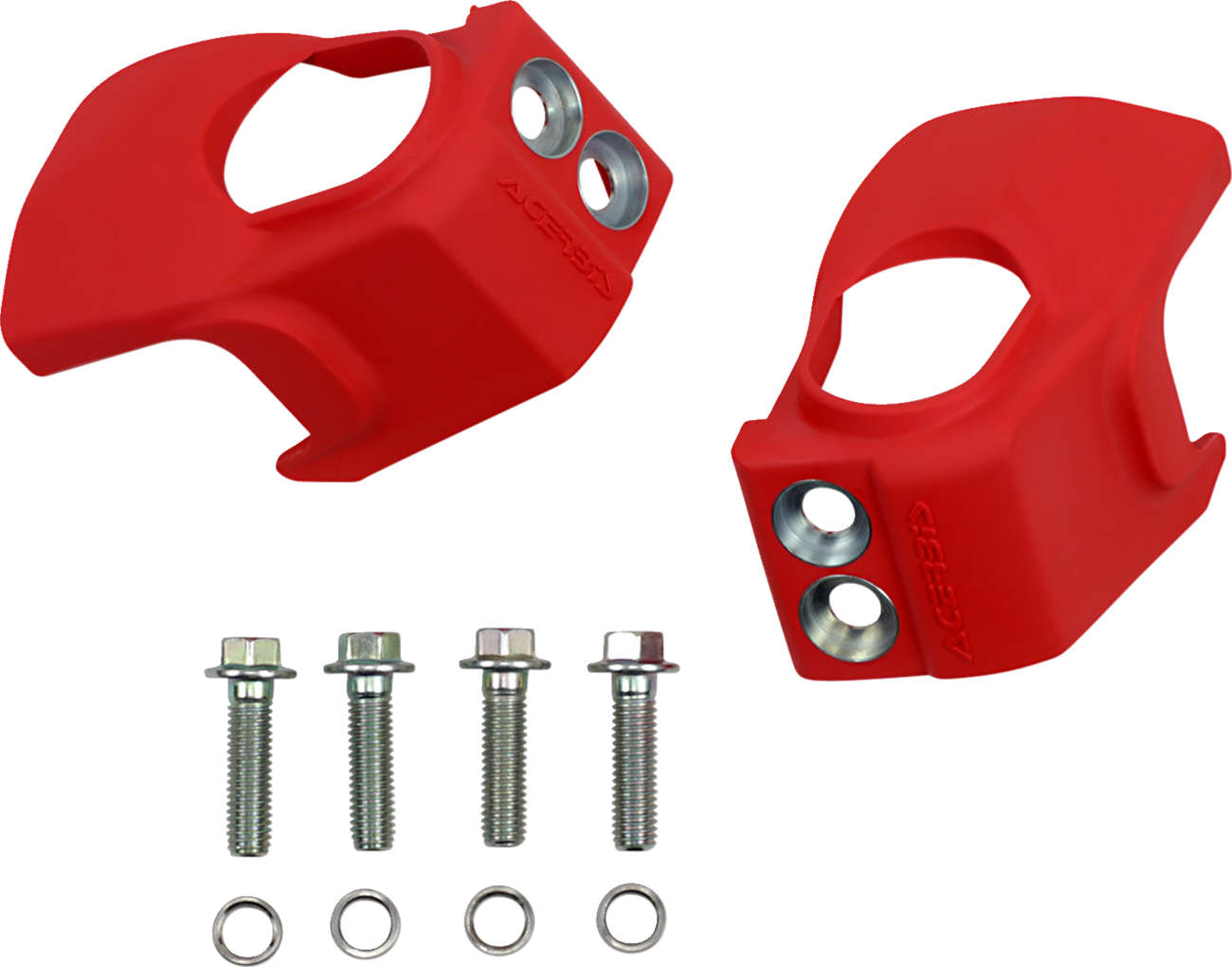 ACERBIS Fork Shoe Covers - Red / Beta 0412-0490