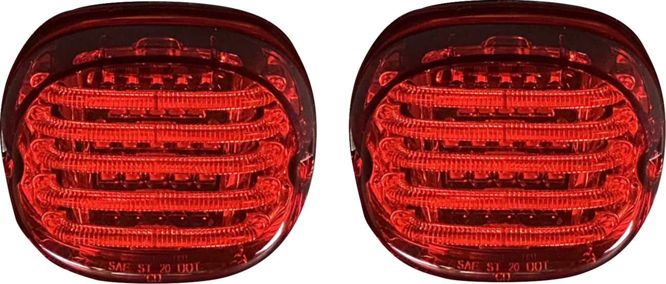 CUSTOM DYNAMICS ProBEAM® LED Taillight - Squareback / Red 2010-1575