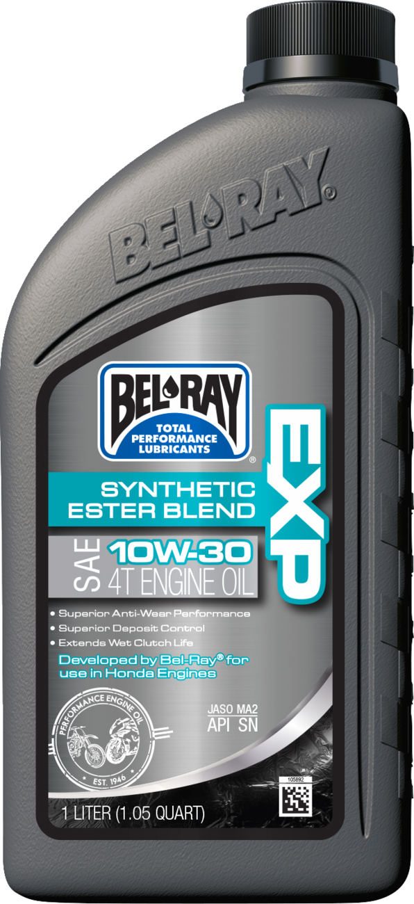 BEL-RAY EXP Synthetic Blend 4T Oil - 10W-30 / 1 L 3601-0912