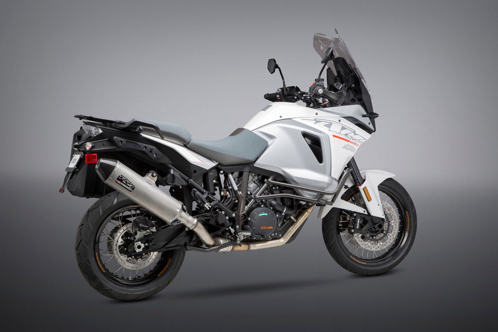 Yoshimura 1090/1190/1290 Adventure RS-4 Stainless Slip-On Exhaust, w/ Stainless Muffler