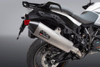 Yoshimura 1090/1190/1290 Adventure RS-4 Stainless Slip-On Exhaust, w/ Stainless Muffler