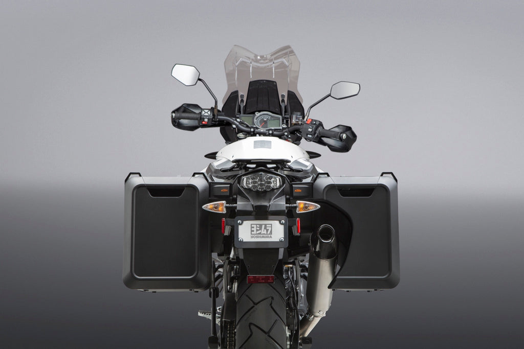 Yoshimura 1090/1190/1290 Adventure RS-4 Stainless Slip-On Exhaust, w/ Stainless Muffler