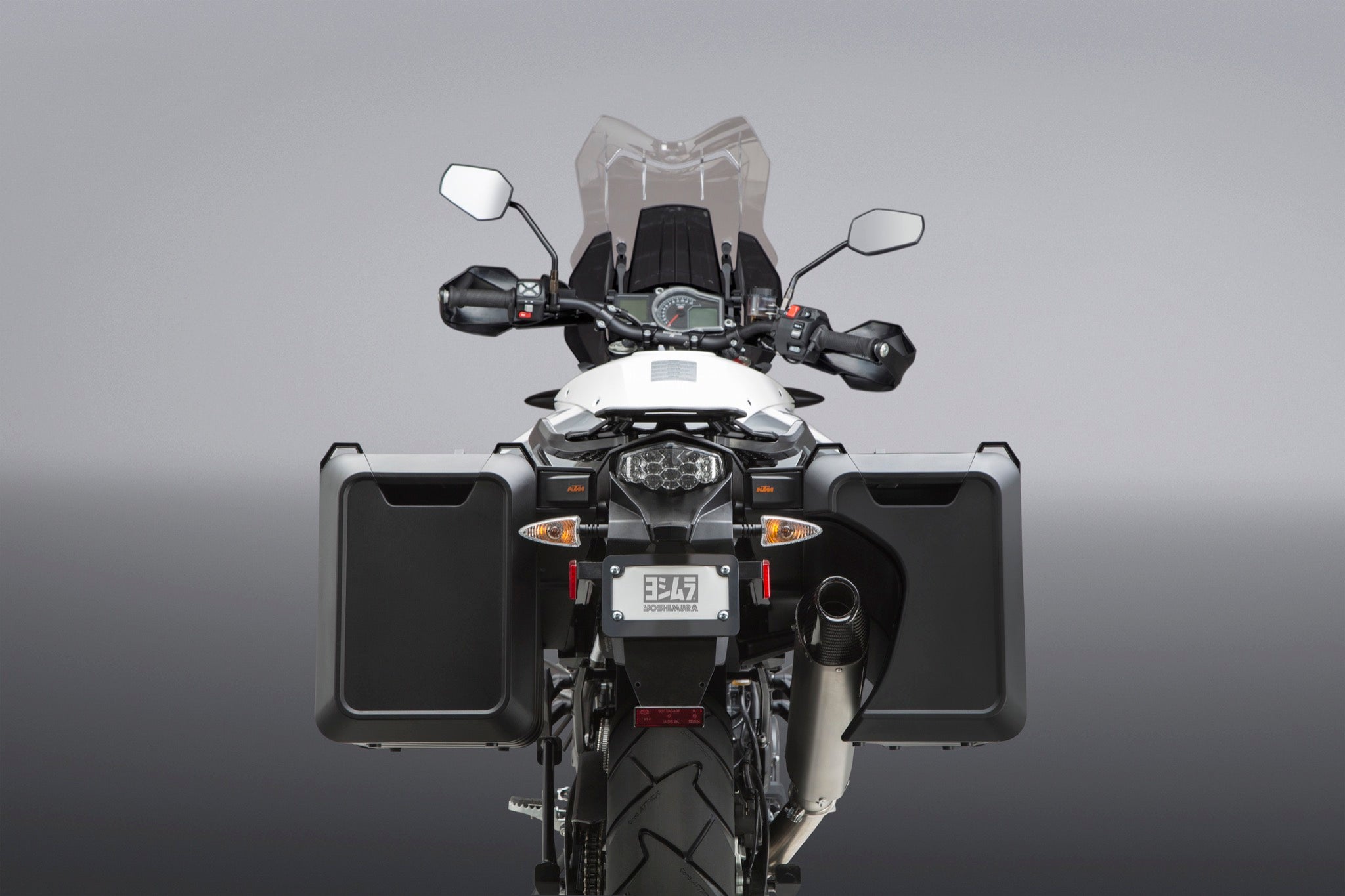 Yoshimura 1090/1190/1290 Adventure RS-4 Stainless Slip-On Exhaust, w/ Stainless Muffler