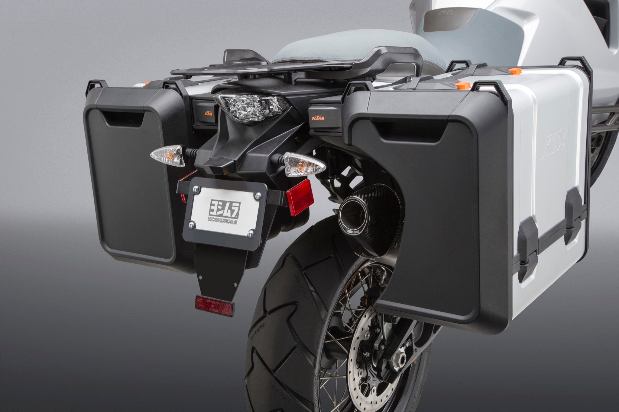 Yoshimura 1090/1190/1290 Adventure RS-4 Stainless Slip-On Exhaust, w/ Stainless Muffler