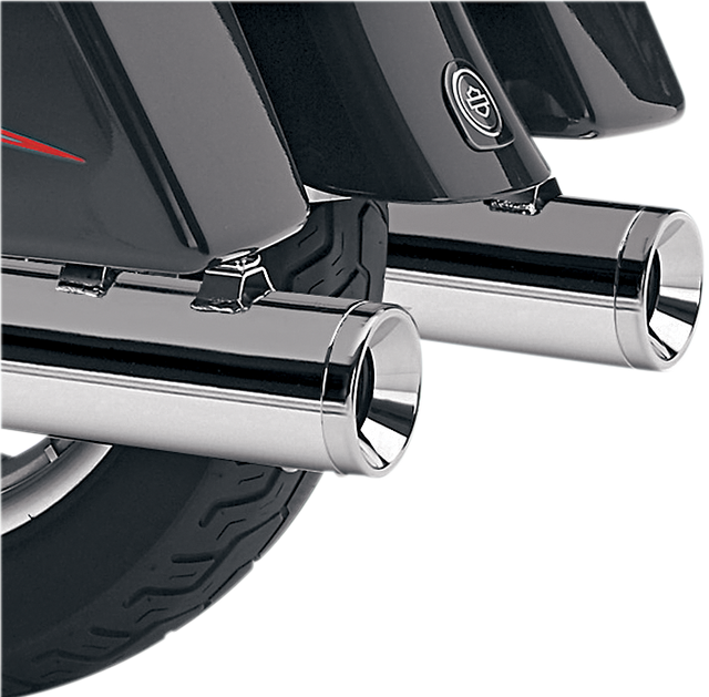 Cobra True Dual Headpipes - Chrome - '95-'06 FL 6250