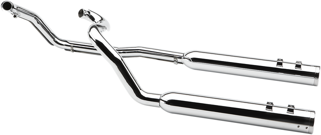 Cobra True Dual Headpipes - Chrome - '07-'08 FL 6251
